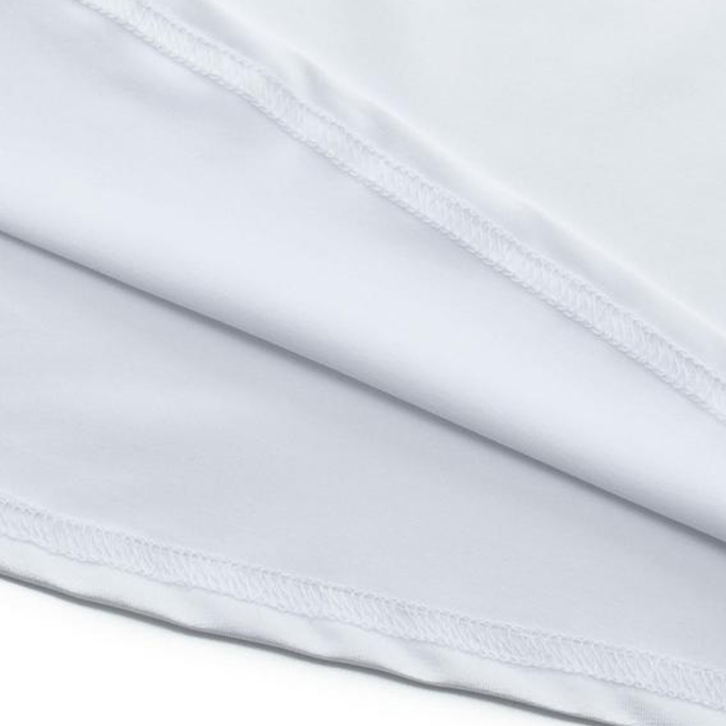 Compression Contrast Binding T-shirt